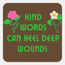 Search for kind word stickers Quote