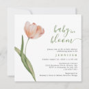 Search for peach tulips invitations Elegant