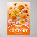 Search for marigold posters Watercolor