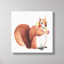 Search for squirrell canvas prints Animal