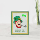 Search for irish luck cards Green