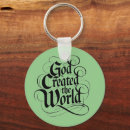 Search for god keychains Black and white
