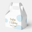 Recherche de pois bleu ballotins 1er anniversaire