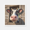 Search for cow napkins Funny