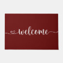 Search for welcome doormats Red
