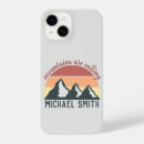 Search for mountains are calling iphone cases Hiking