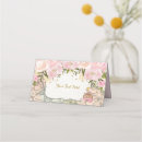 Recherche de bridal shower placement cartes Vintage