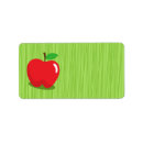 Search for red background return address labels Cute