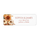 Search for rust return address labels Fall autumn