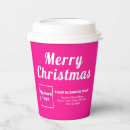 Recherche de christmas paper cups Saison des fêtes