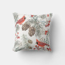 Search for cardinal christmas pillows Forest