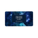 Search for nebula return address labels Blue