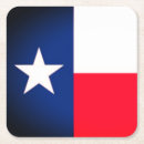 Recherche de drapeau texas dessous de verres Rouge