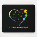 Search for school color mousepads Autism awareness