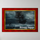 Recherche de pirate bateau posters Coucher de soleil