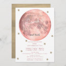 Search for pink moon baby shower invitations Space