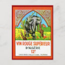 Recherche de vin rouge cartes postales Vintage