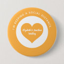 Search for orange wedding buttons Modern