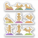 Search for yoga poses stickers Funny