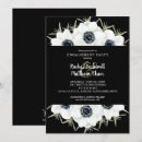 Search for rustic engagement party invitations Black and white