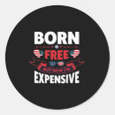 Search for born in america stickers Funny 4th of july