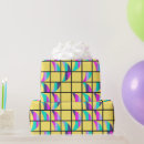 Search for crescent moons wrapping paper Yellow