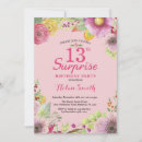 Search for teen surprise party invitations Elegant