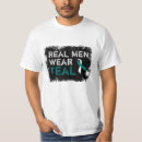 Search for teal mens tshirts Cancer