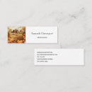 Search for fall business cards Rustic