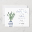 Search for blue vase invitations Modern