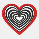 Search for black line stickers Heart