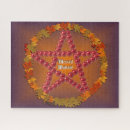 Recherche de pentagramme puzzles Païen
