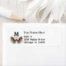 Search for cartoon fish return address labels Colourful