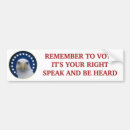 Search for american patriot bumper stickers Vote