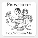 Search for prosperity square stickers Wealth