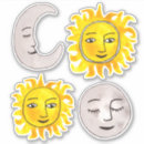Search for smiling moon stickers Sun