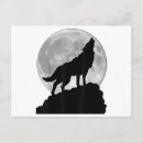 Search for moon light postcards Wolf