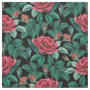 Search for vintage roses fabric Red