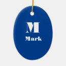 Search for navy blue ornaments Blue and white