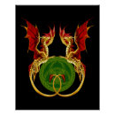 Recherche de mythologie celtique posters Dragon