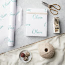 Search for teal wrapping paper Girly