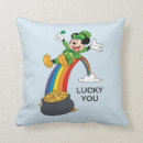 Recherche de trèfle irlandais coussins Pot d'or