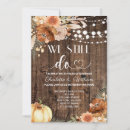 Search for autumn wedding anniversary invitations Pumpkin