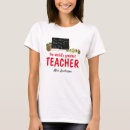 Search for teacher tshirts World's best teacher