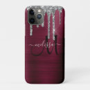 Search for burgundy glitter iphone cases Brushed metal