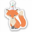 Search for white foxes stickers For kids
