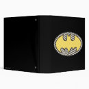 Search for batman logo binders Vintage