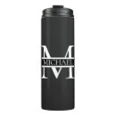 Search for name travel mugs Initial
