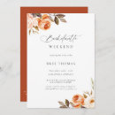 Search for fall bachelorette party invitations Greenery