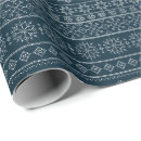 Search for ugly christmas sweater wrapping paper Blue